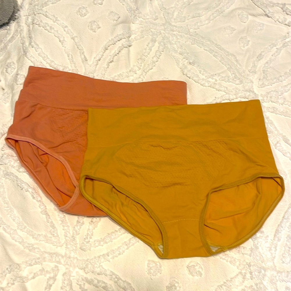 NEW Tummy Control Cotton / Spandex Underwear Sz M waist trainer and booty lift